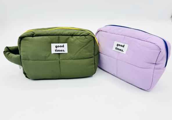 Nylon water proof cosmetic pouch