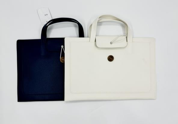 Faux leather laptop bag 13 inch